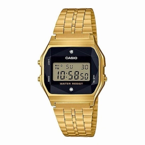 A159WGED-1DF Gold Stainless Steel Watch for Unisex