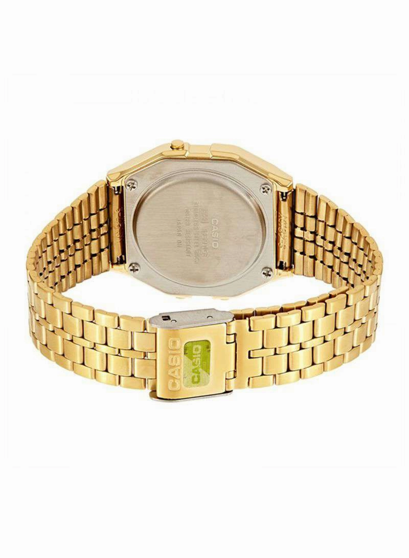 A159WGED-1DF Gold Stainless Steel Watch for Unisex