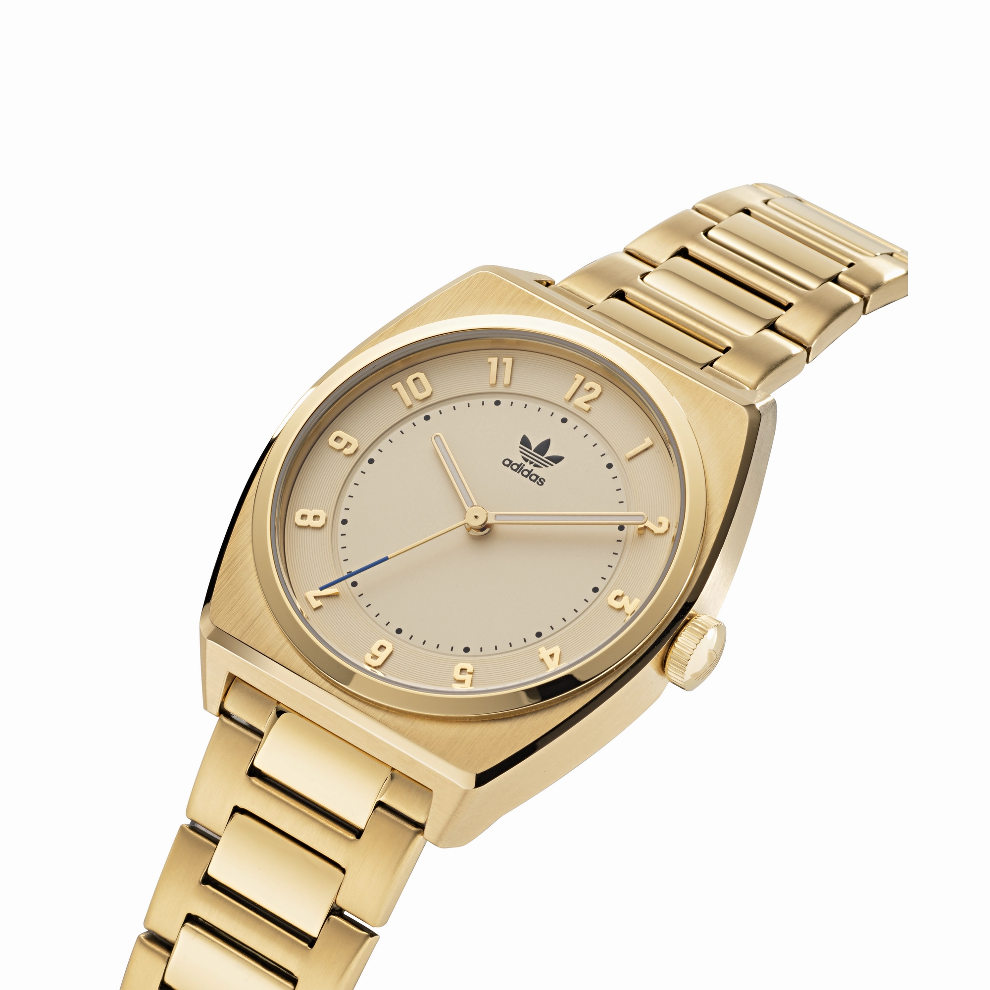 Adidas Code Two 38mm Gold Dial Watch AOSY22026