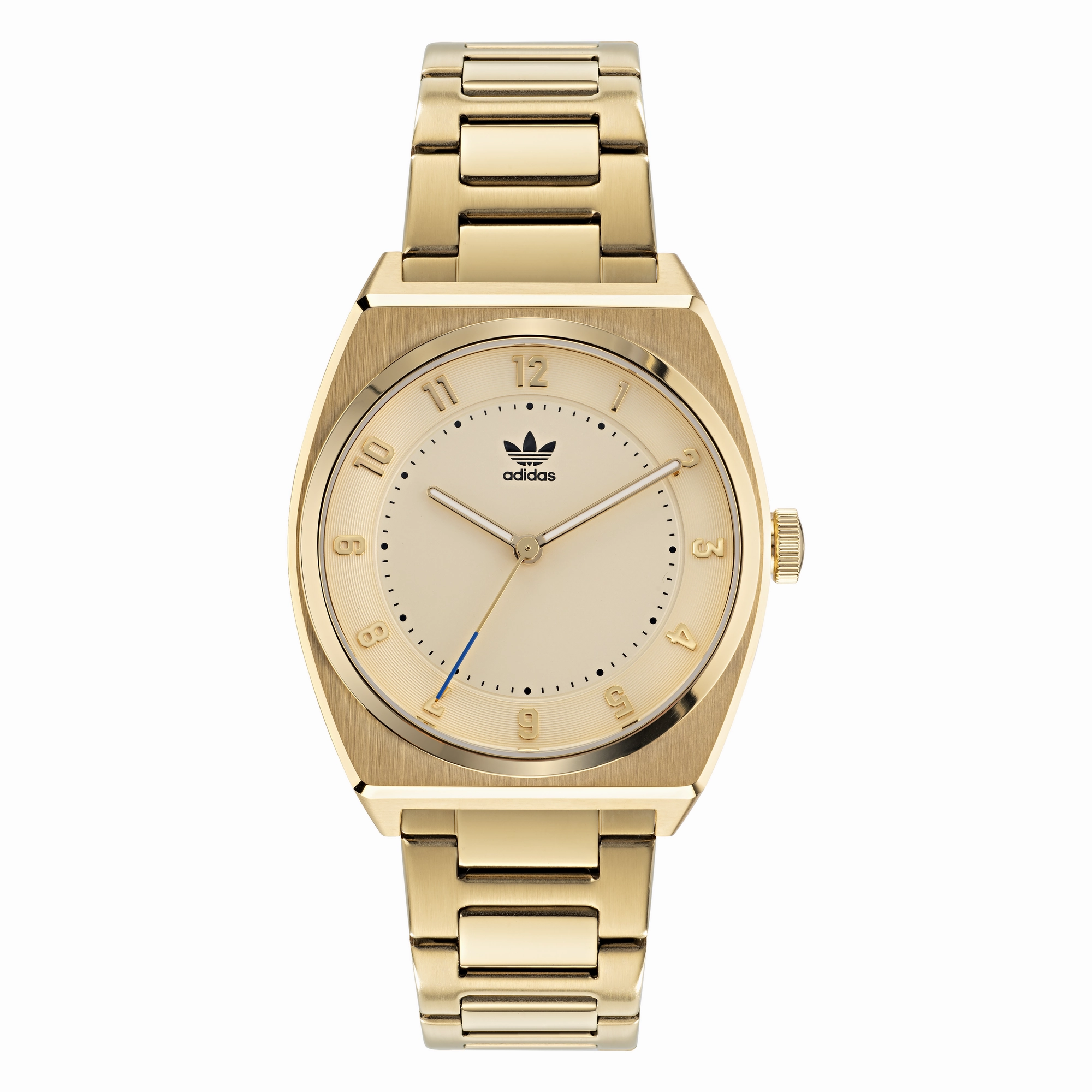 Adidas Code Two 38mm Gold Dial Watch AOSY22026