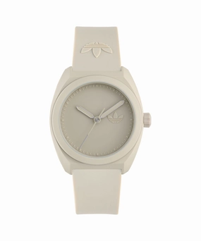 Adidas Project Three Beige Resin Strap Watch AOST24055
