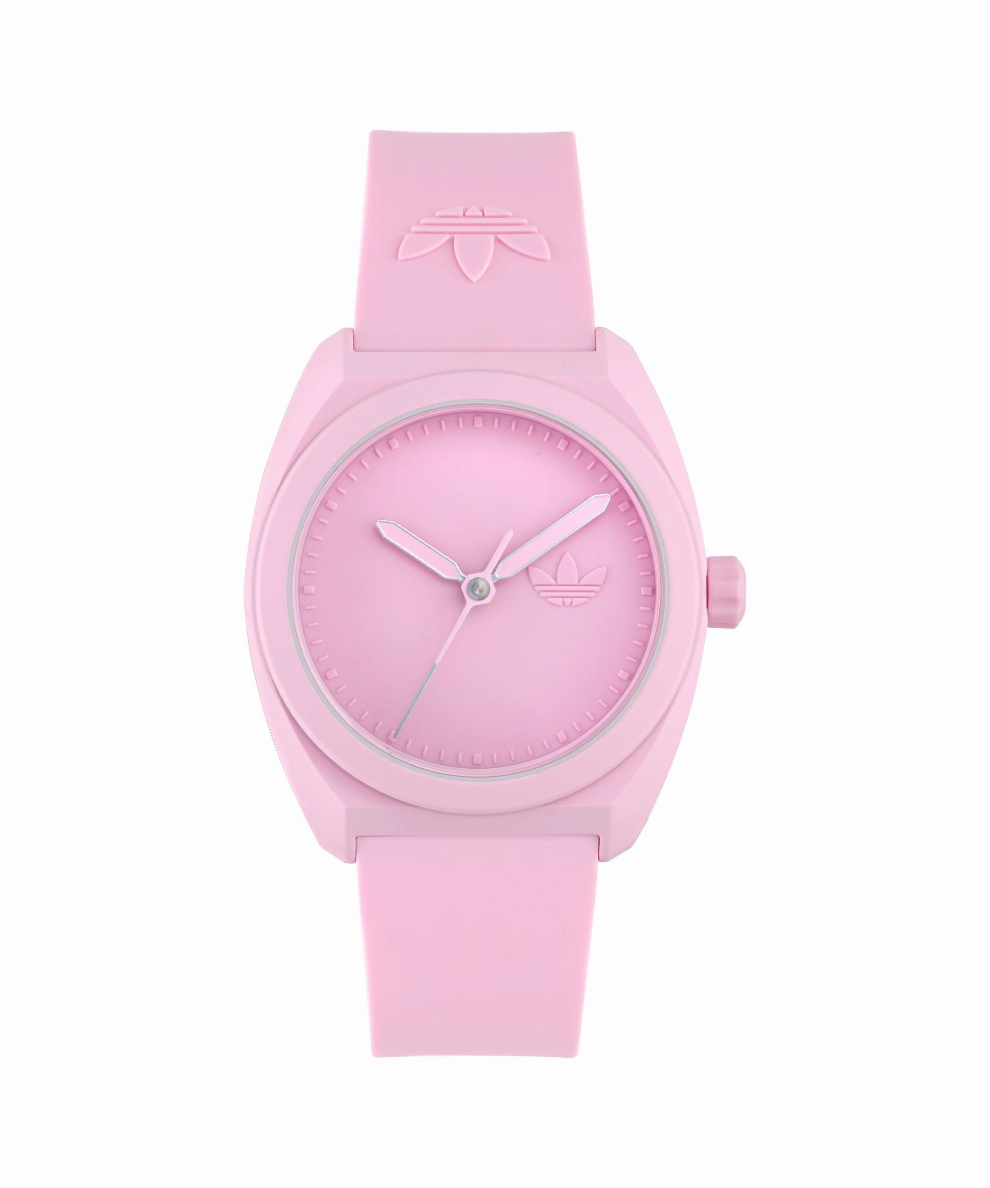 Adidas Project Three Pink Resin Strap Watch AOST24056