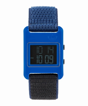 Adidas Retro Pop Digital 31mm Blue Strap AOST23066