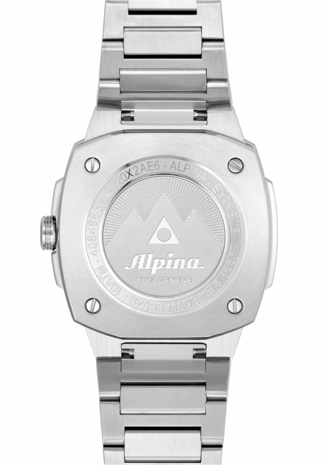 Alpina Alpiner Pink Dial Stainless Steel Watch AL-220PI2AE6B