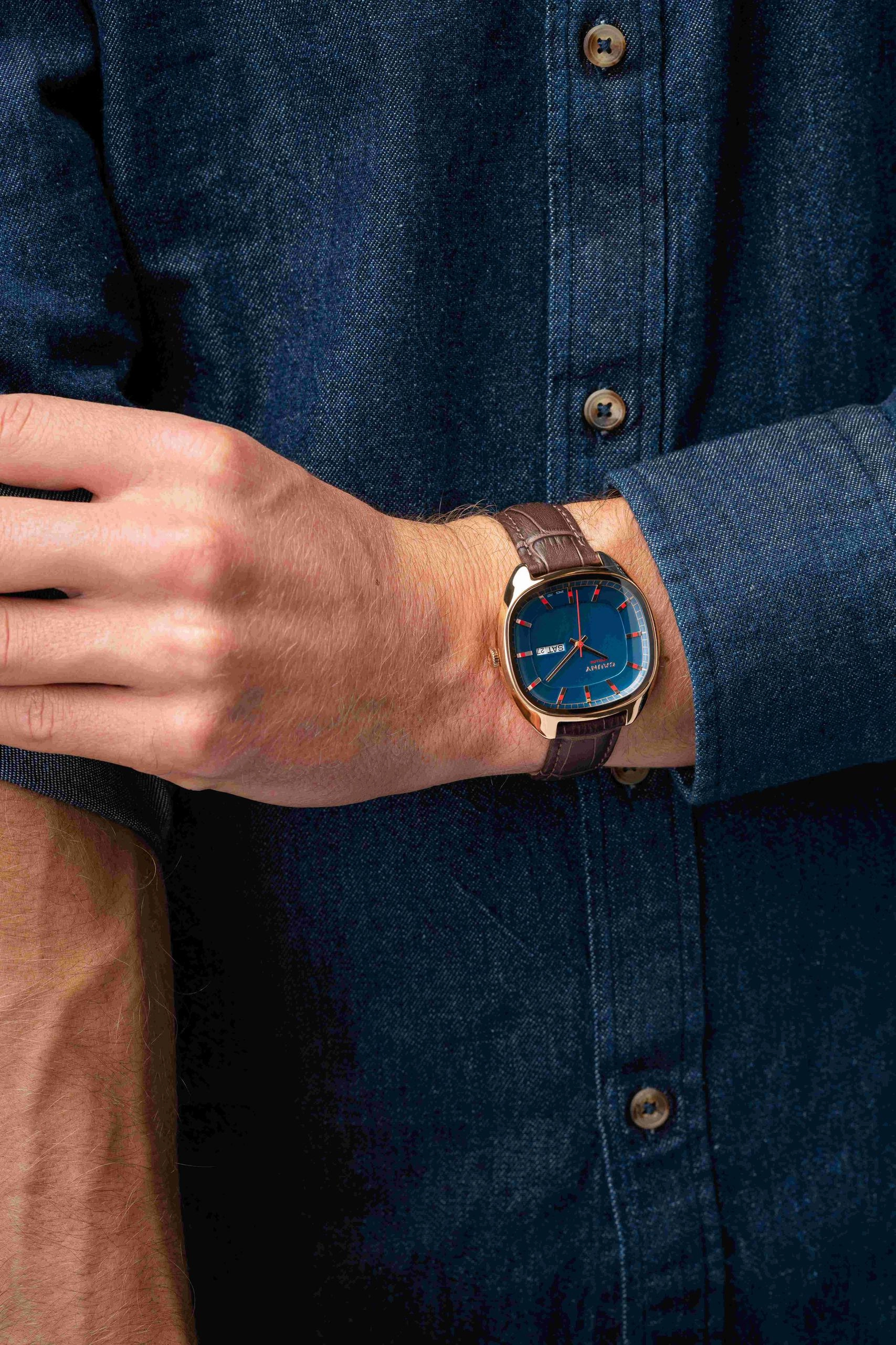 Apollon Day Date Blue