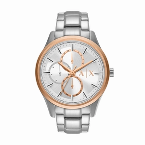 Armani Elegant Silver Stainless Steel Watch AX1870