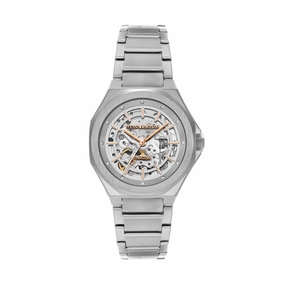 Armani Exchange Automatic Silver Dial Stainless Steel Watch AX4618