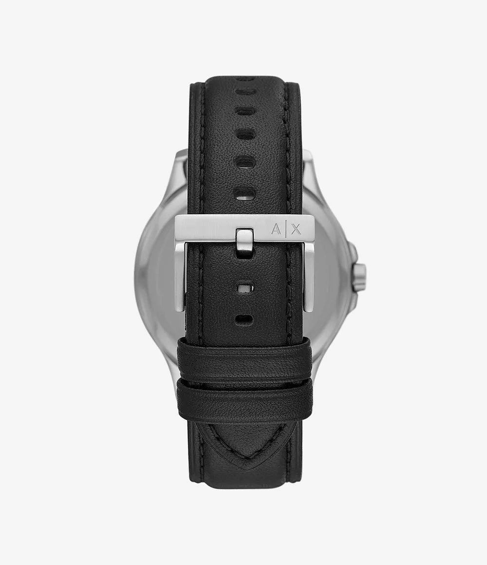 Armani Exchange AX2101 C Men's Hampton Black Leather Watch