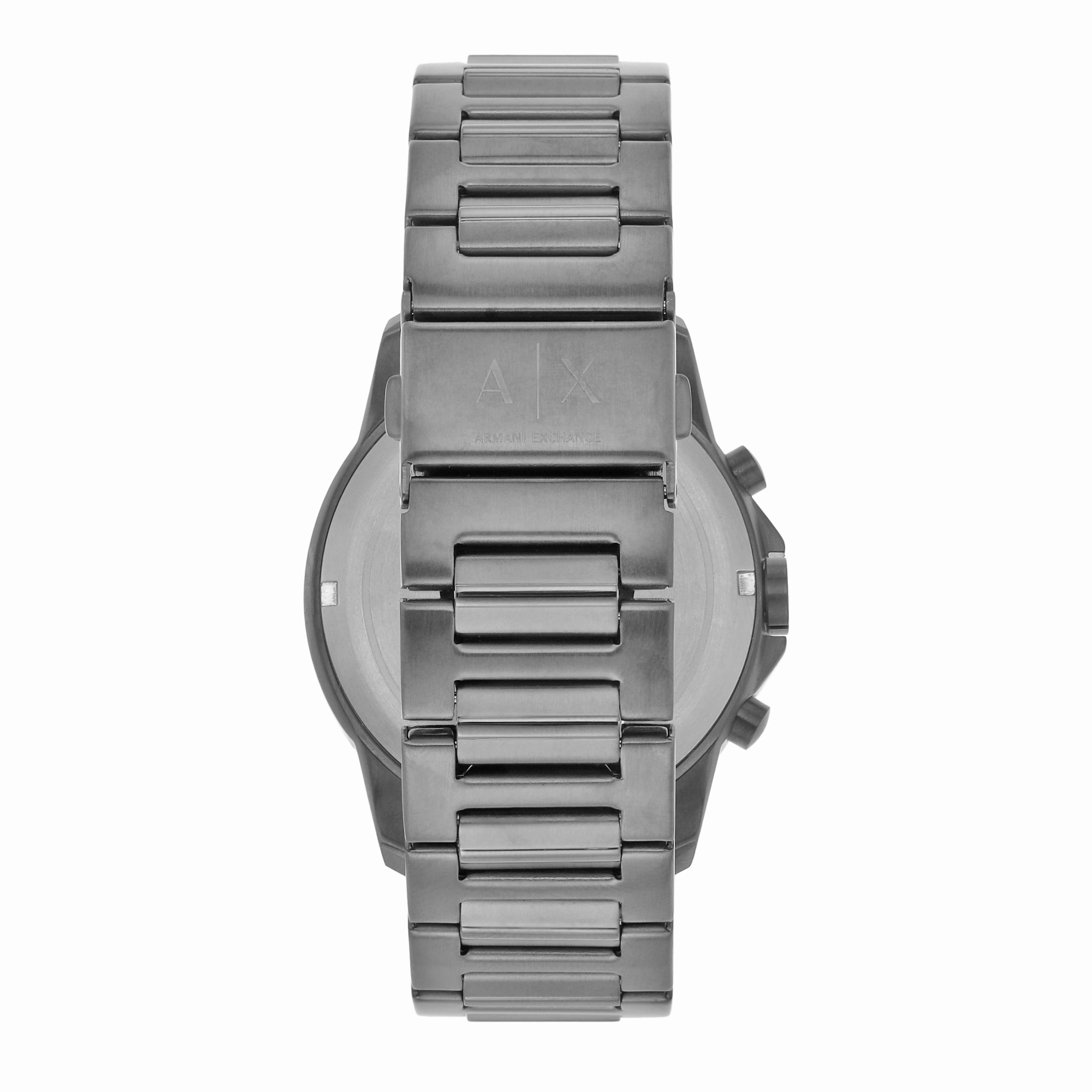 Armani Exchange Chronograph Gunmetal Stainless Steel Watch AX1731