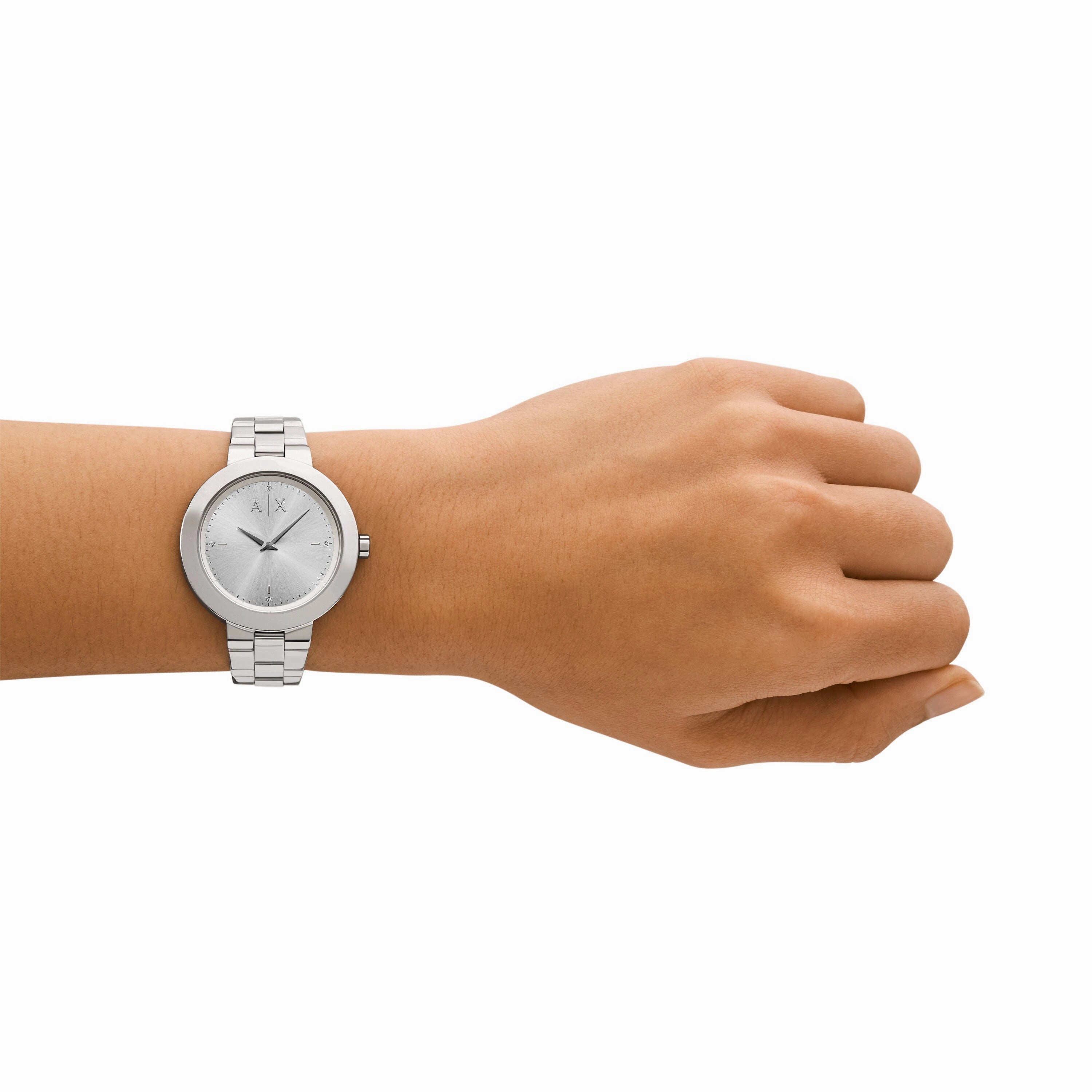 Armani Exchange Silver Tone Analogue Watch AX5170