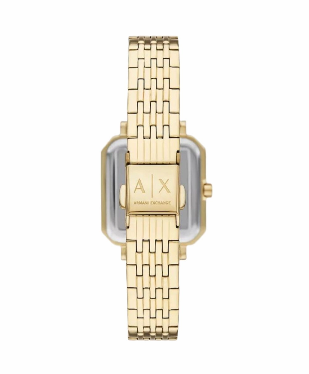 Armani Silver Dial Gold Tone Stainless Steel Watch AX5725