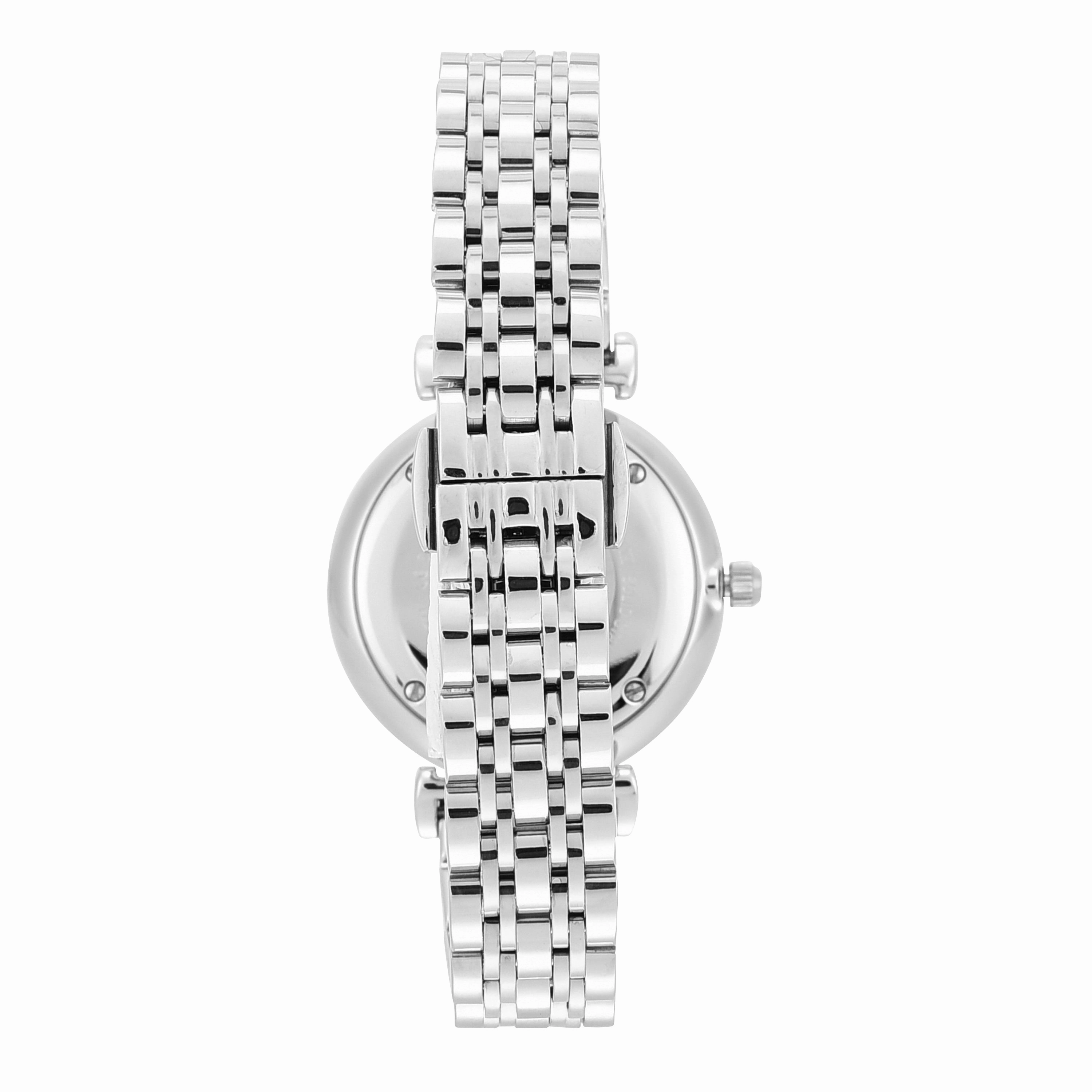 Armani Women's Stainless Steel Watch with Pearl Dial AR1908