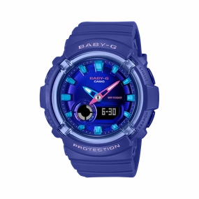 Baby-G Blue Dial Blue Resin Band Watch BGA280DN-2A
