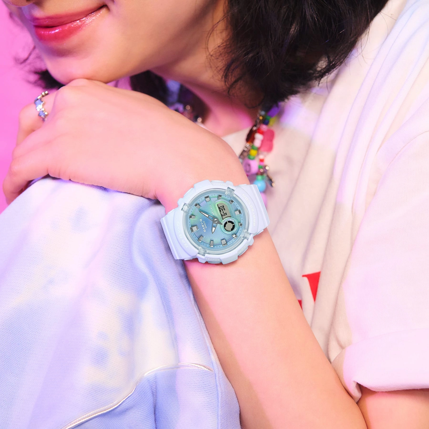 Baby-G Blue Dial Blue Resin Band Watch BGA280TD-2A