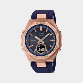 Baby-G Women Quartz Blue Dial Analog-Digital Resin Watch BX191