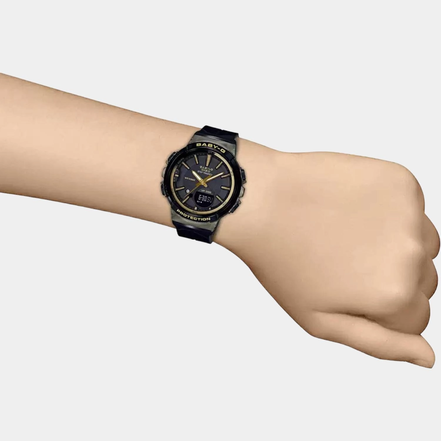 Baby-G Women's Analog-Digital Resin Watch B211