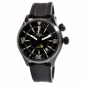 Ball Men's Automatic Watch - Engineer Master II Diver Black Strap | DG1020A-P3AJ-BK