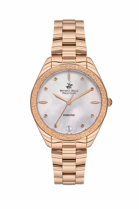 BHPC - BP3564C.420 - Ladies 3 Hands Glass Diamond