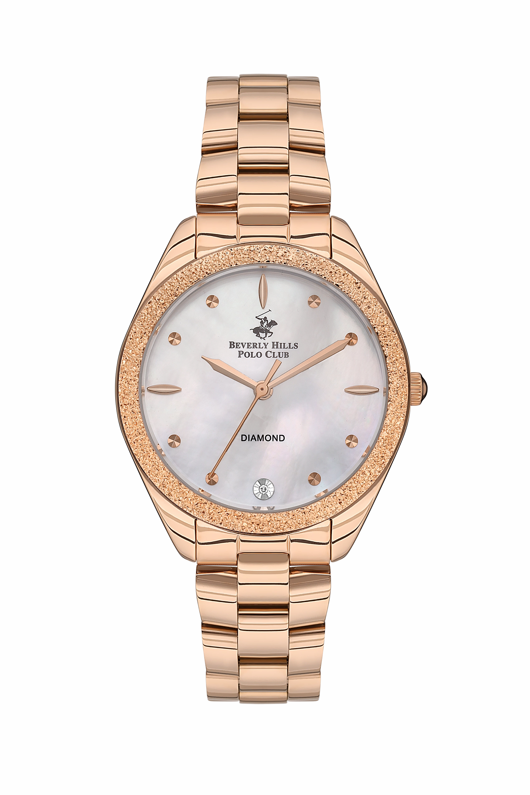 BHPC - BP3564C.420 - Ladies 3 Hands Glass Diamond