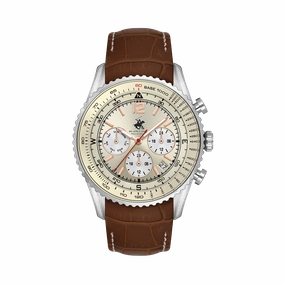 BHPC-BP3723X.375 - Leather Strap Multifunction Watch For Men
