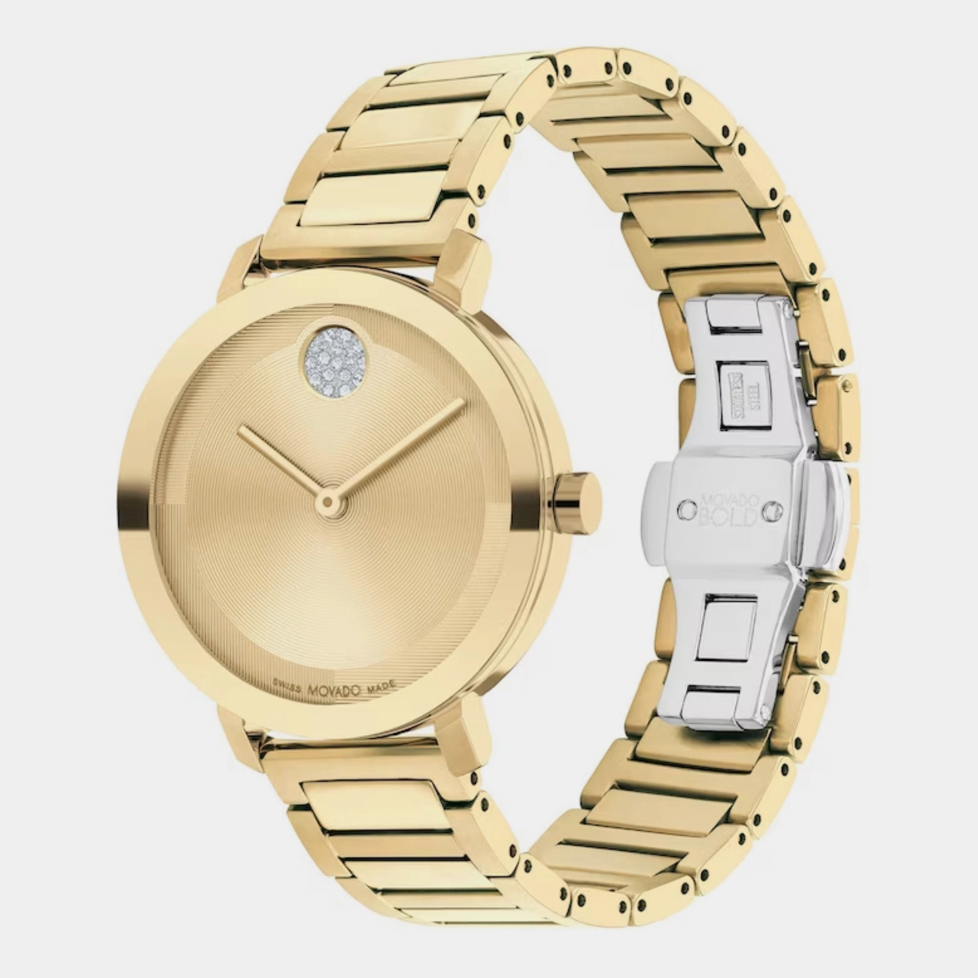 Bold Women's Gold Analog Stainless Steel Watch 3601106
