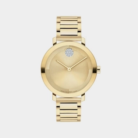 Bold Women's Gold Analog Stainless Steel Watch 3601106