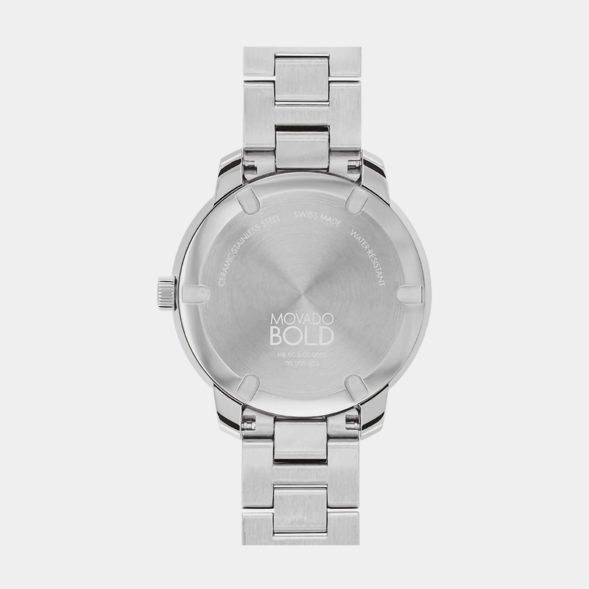 Bold Women's Silver Analog Stainless Steel Watch 3600869
