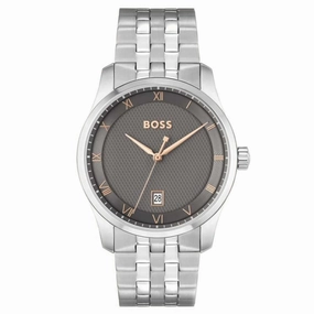 BOSS Watches Principle Grey Dial Mens Watch 1514116