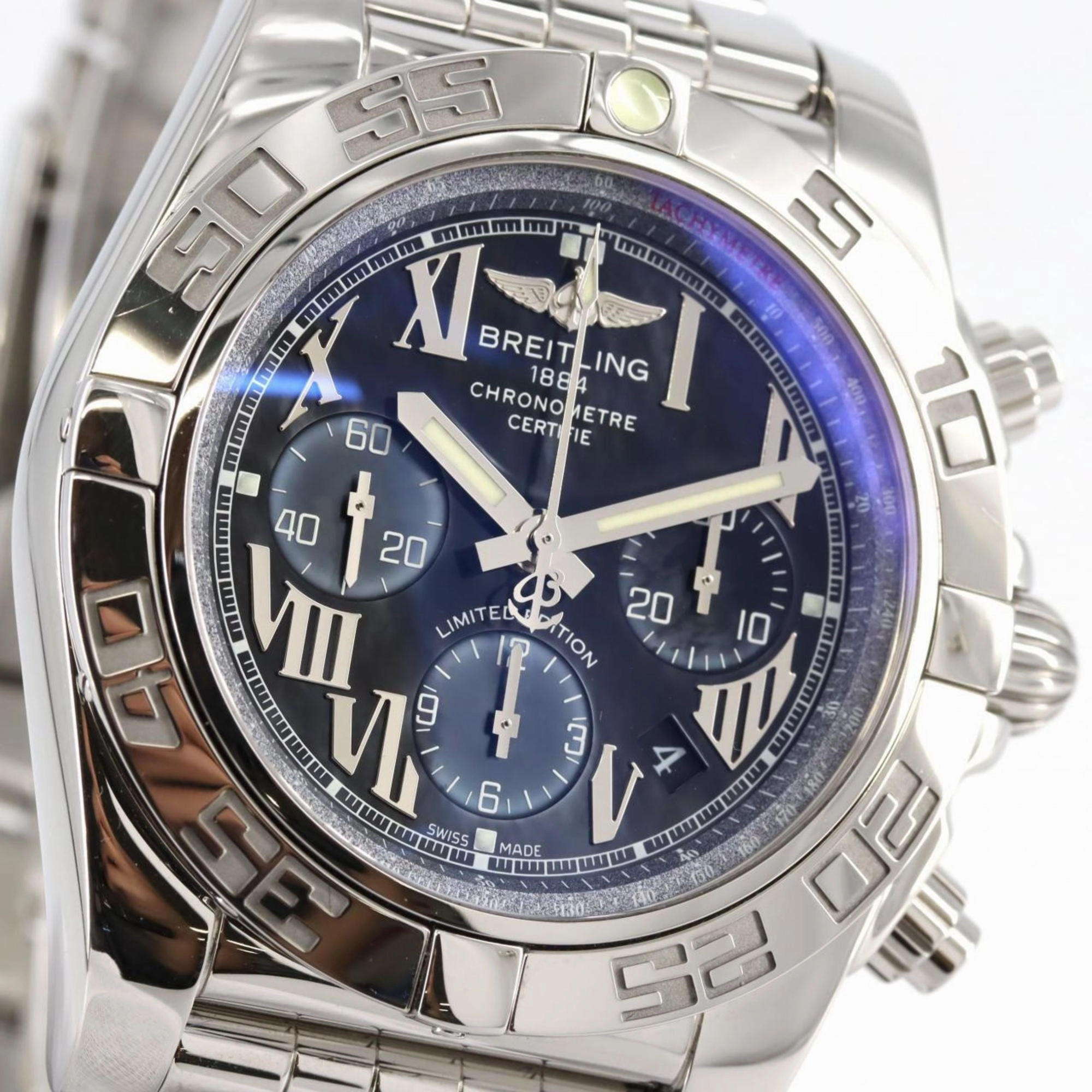 Breitling Chronomat Stainless Steel Wristwatch (Pre-Owned)