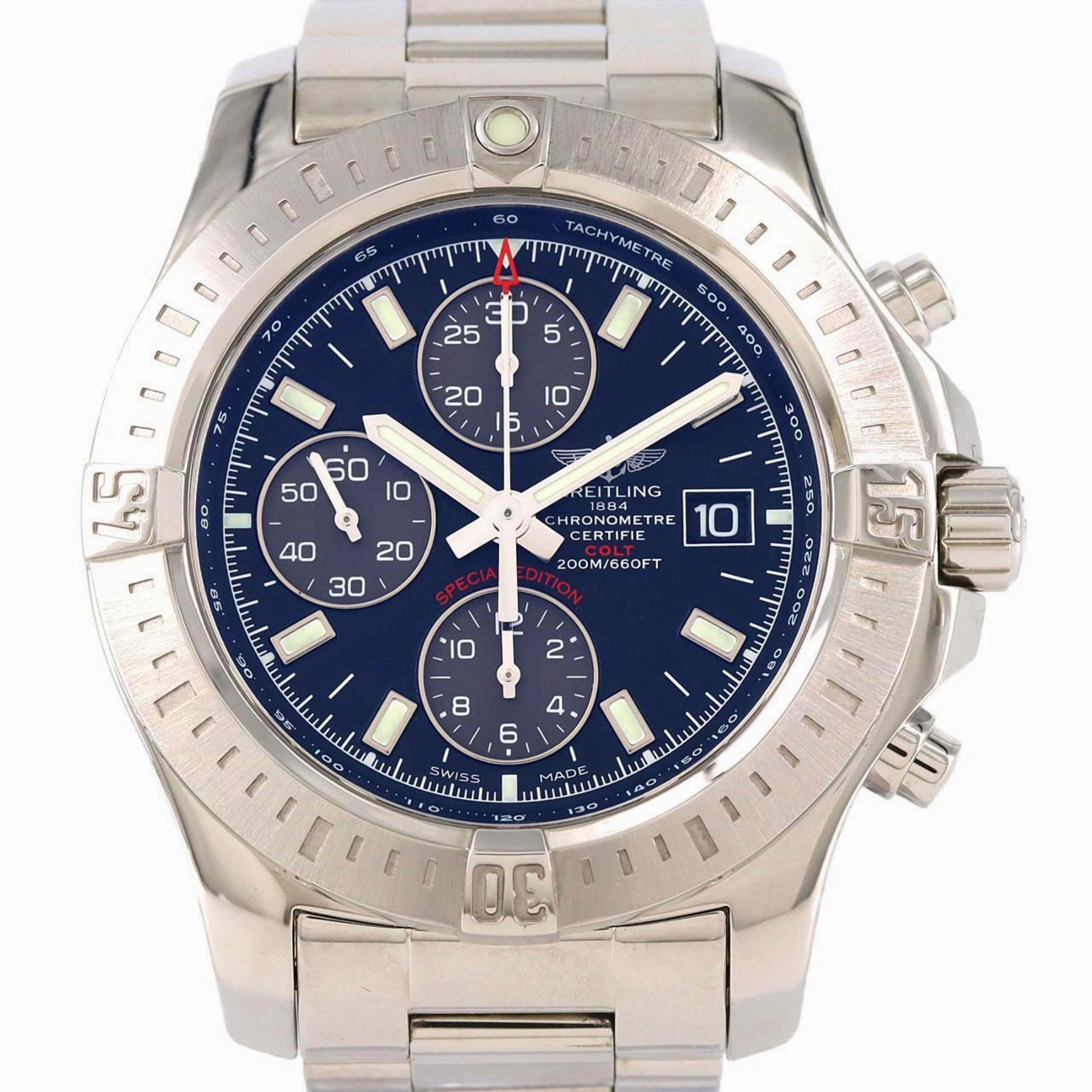 Breitling Colt Stainless Steel Wristwatch (Pre-Owned)