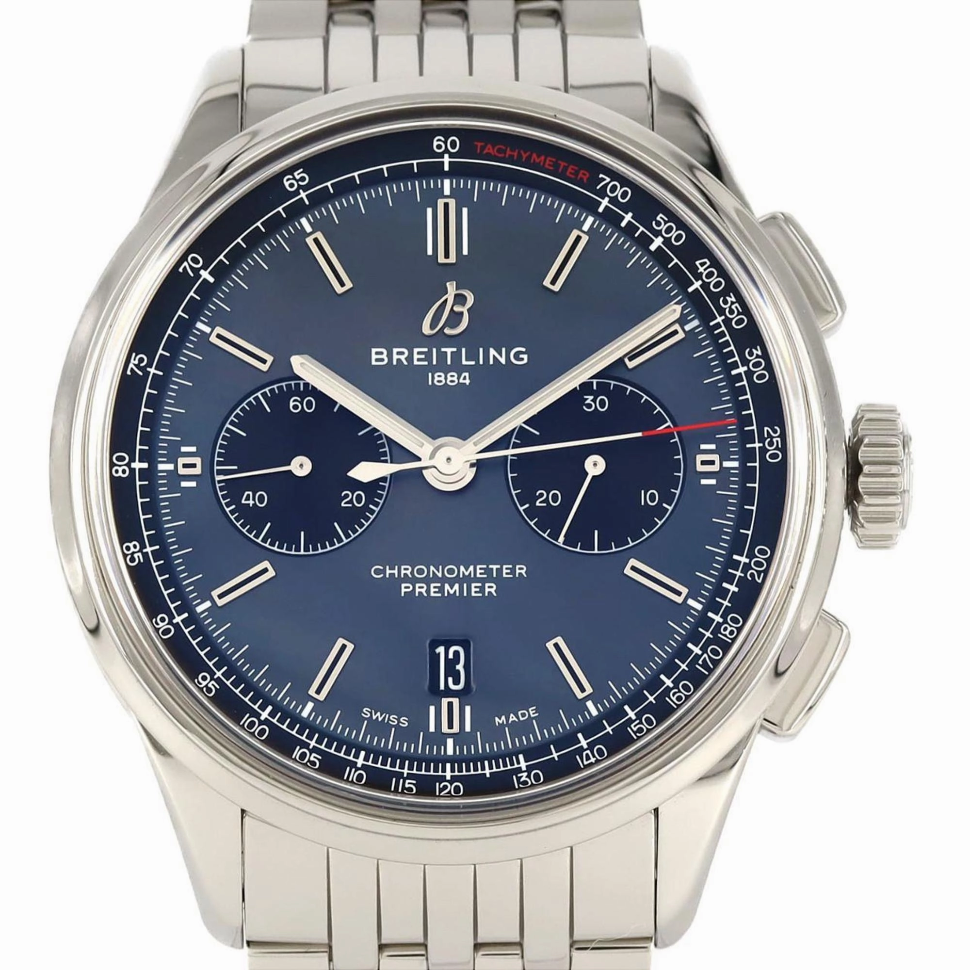 Breitling Premier Stainless Steel Wristwatch (Pre-Owned)