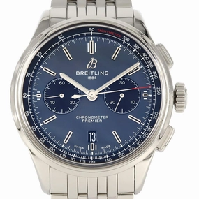 Breitling Premier Stainless Steel Wristwatch (Pre-Owned)
