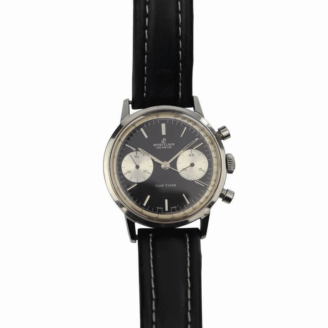 Breitling Top Time 2002 Reverse Panda Men's Vintage Watch