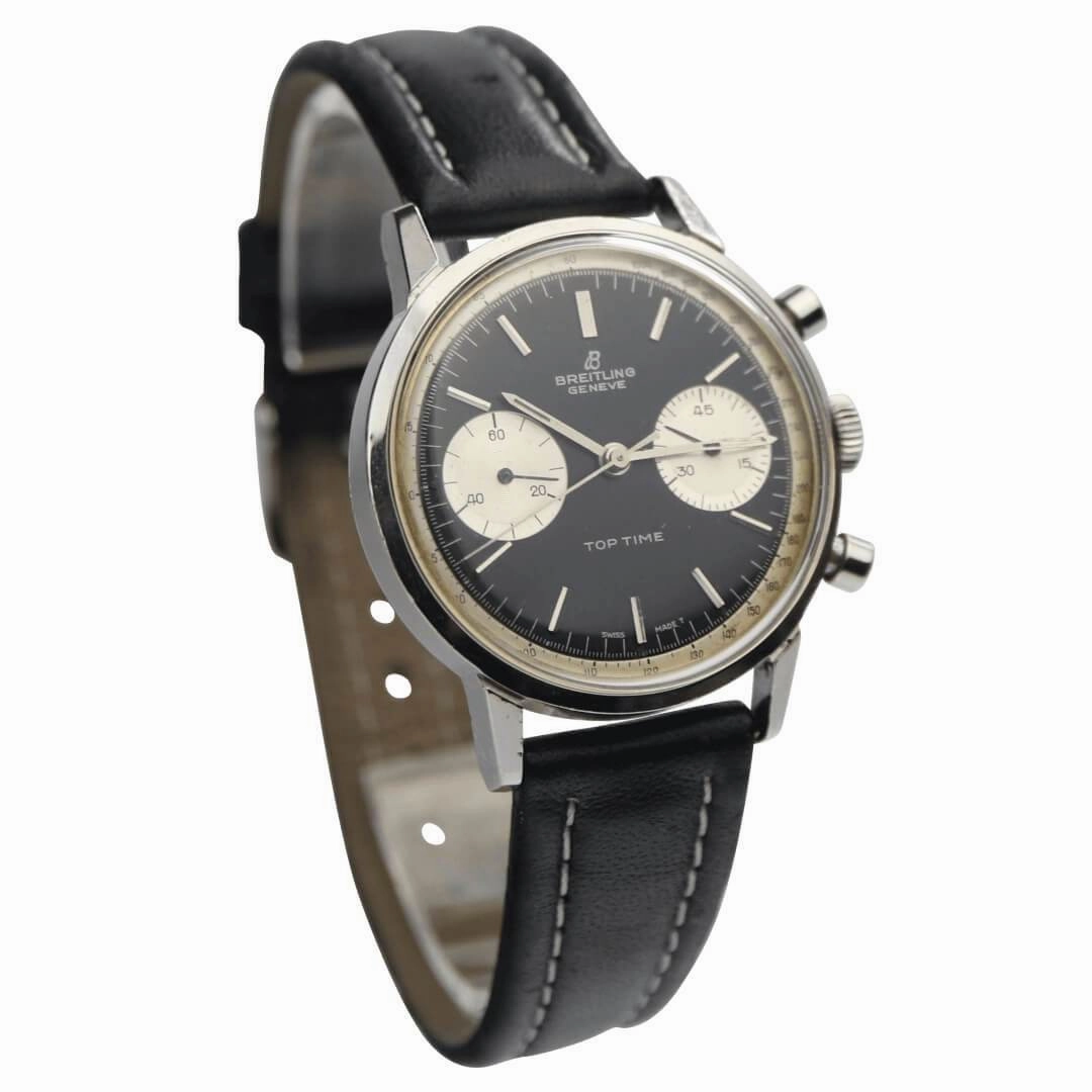 Breitling Top Time 2002 Reverse Panda Men's Vintage Watch