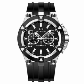 BTECH Men's Legend Watch Analog Chrono Black BT-LG-612-02