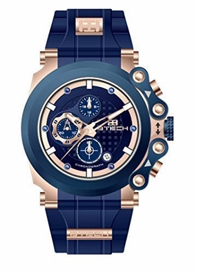 BTECH Unisex Cite Chronograph Casual Wrist Watch Silicon Strap Band