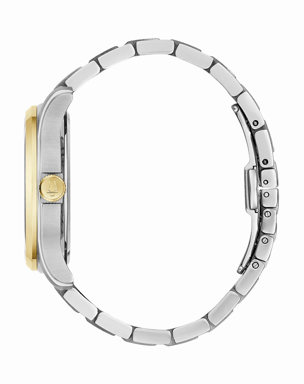 Bulova Wilton Men's Watch with Gold and Silver Stainless Steel 41mm Case 98B391