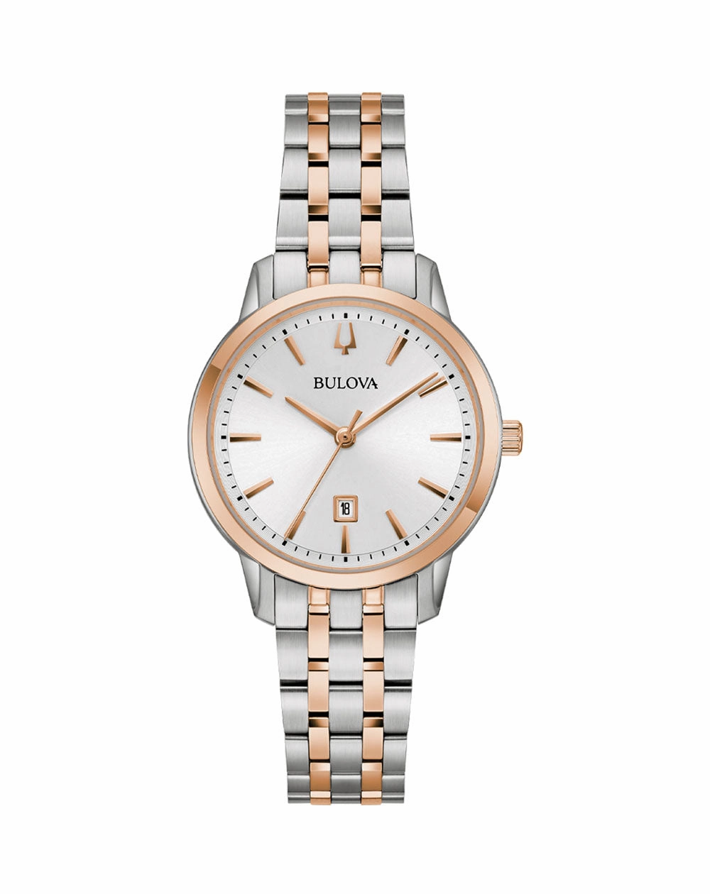 Bulova Women's Classic Timepiece in Stainless Steel with Quartz Movement for Timeless Style and Durability Model 98M137