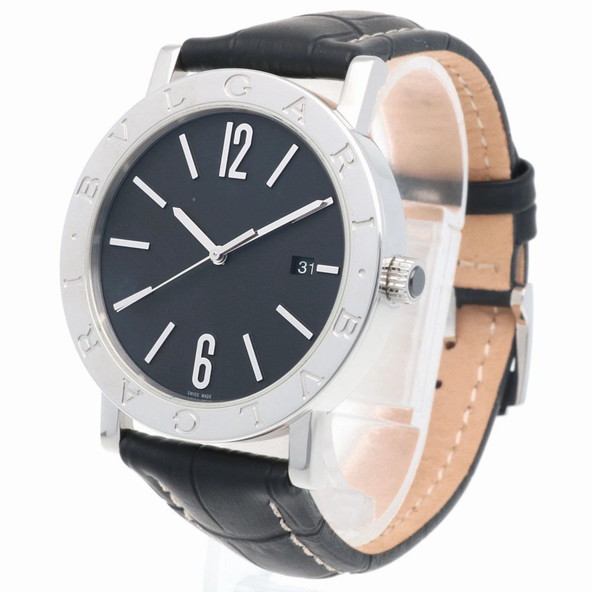 Bvlgari Bvlgari Bvlgari Stainless Steel Wristwatch (Pre-Owned)