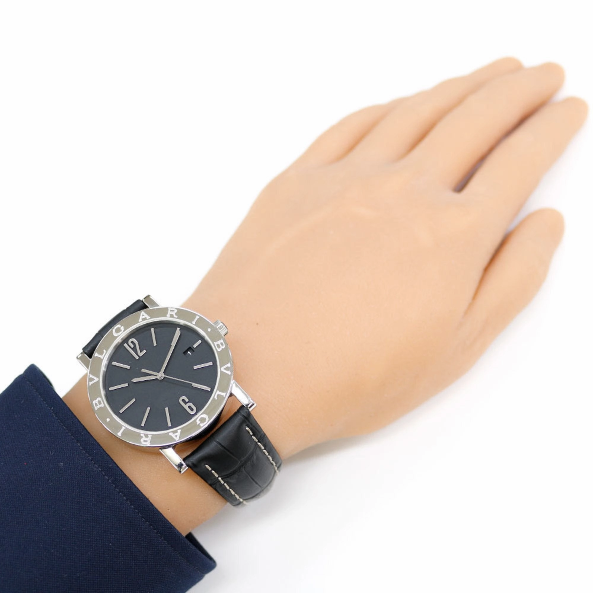 Bvlgari Bvlgari Bvlgari Stainless Steel Wristwatch (Pre-Owned)