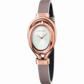 Calvin Klein - Microbelt orologio donna argento K5H236X6