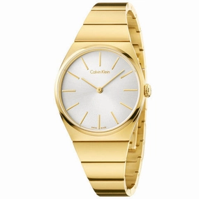 Calvin Klein - Supreme orologio donna argento K6C23546 , (disponibile in 2 misure)