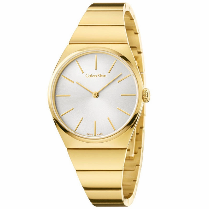 Calvin Klein - Supreme orologio donna argento K6C23546 , (disponibile in 2 misure)