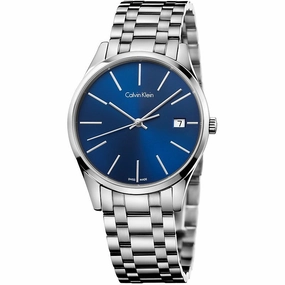 Calvin Klein - Time orologio donna argento K4N2314N