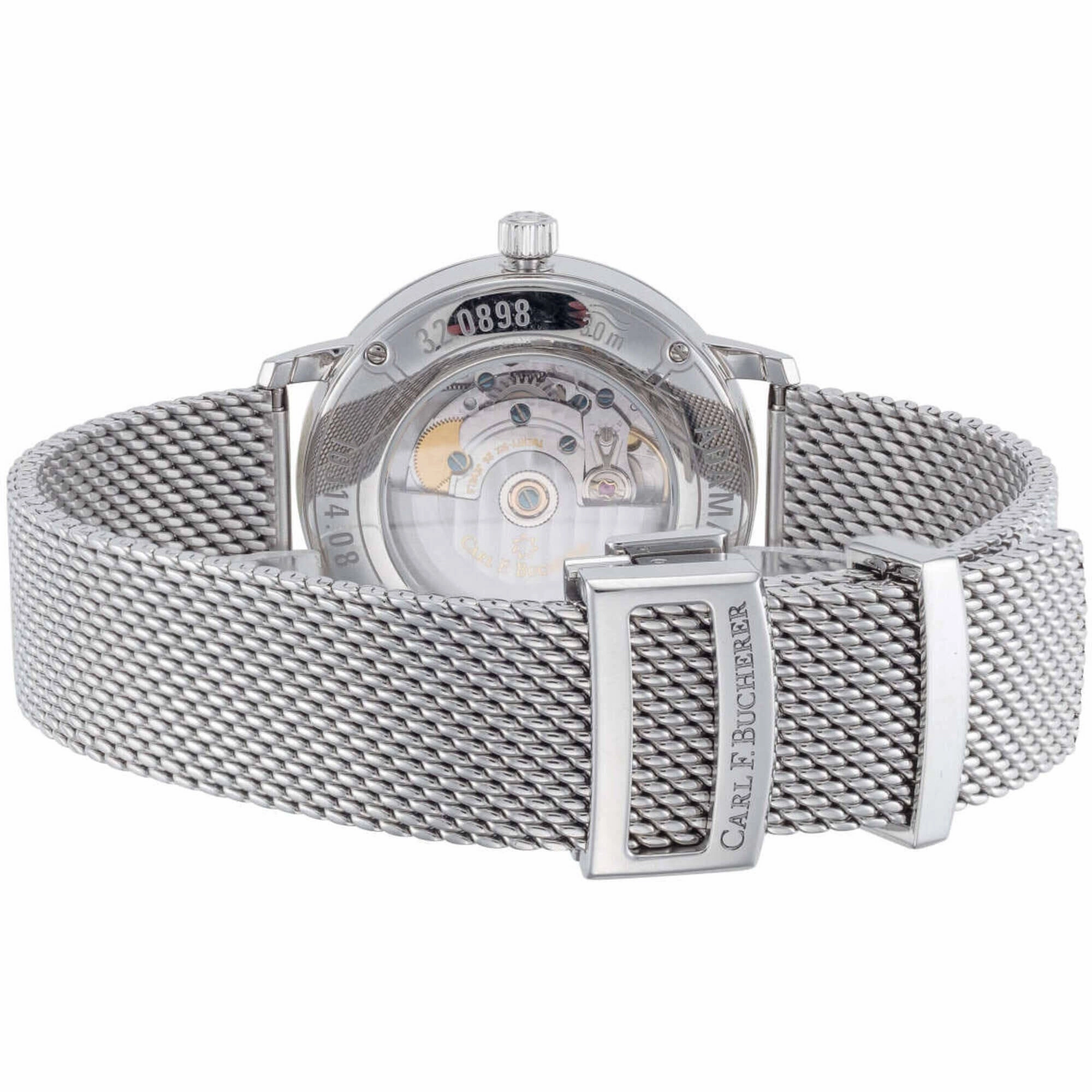 Carl Bucherer Unisex Watch - Adamavi Beige Dial Steel Bracelet | 00.10314.08.93.21