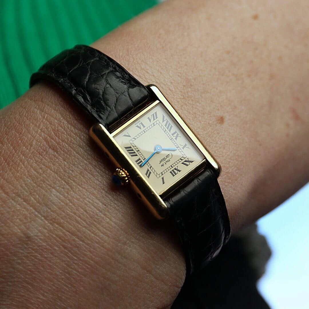 Cartier Must de Cartier Tank Ladies Vintage Watch