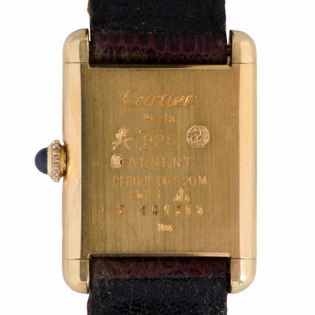 Cartier Must de Cartier Tank, Tri-Tone