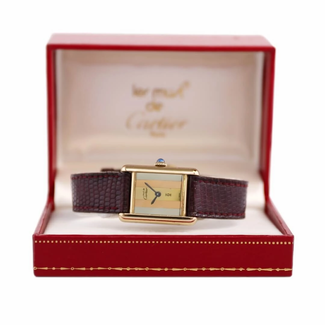 Cartier Must de Cartier Tank, Tri-Tone