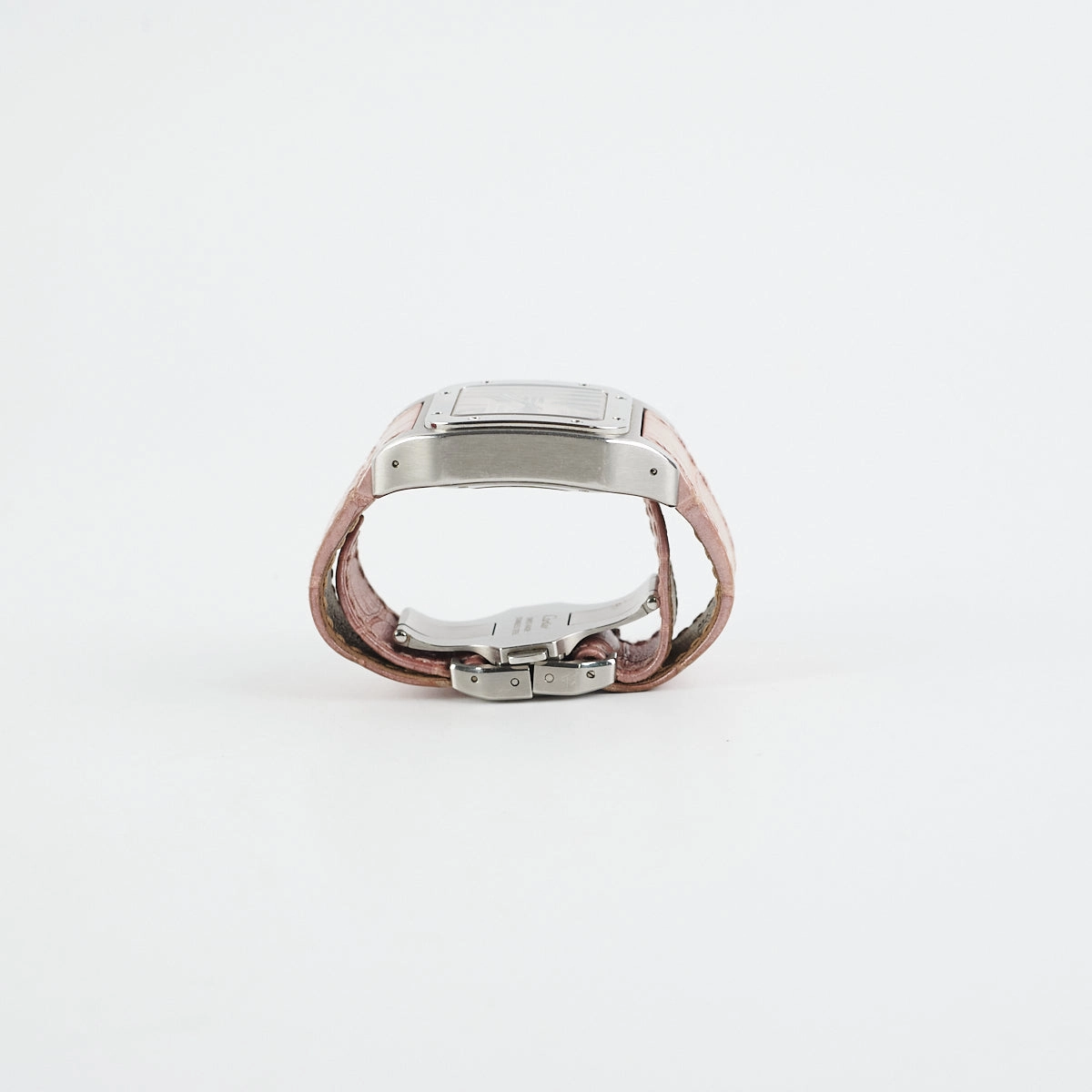 Cartier Santos De Watch Pink Automatic Movement
