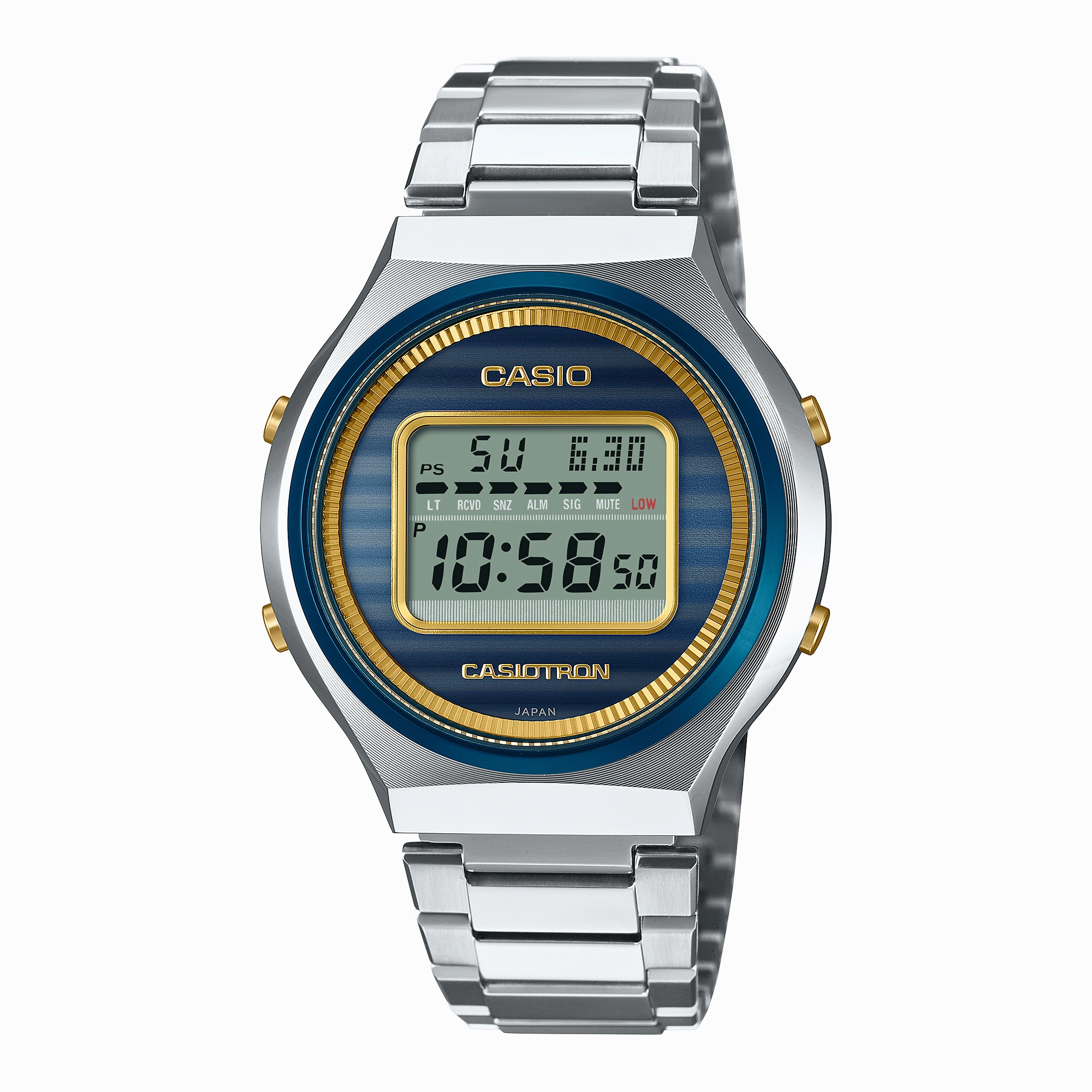 Casio 50th Anniversary Sky and Sea Stainless Steel Watch TRN50SS-2A